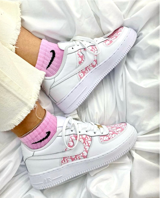 Pink Dior - Nike Air Force 1